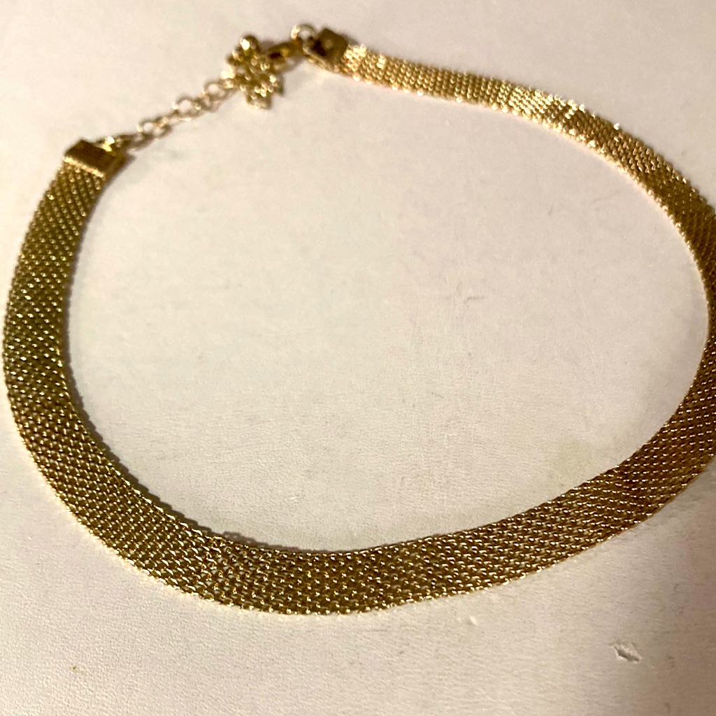 Gold Tone Necklace Lobster Claw Clasp Bme3004
